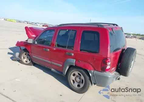 2007 Jeep Liberty Sport из США, поврежденный, VIN 1J4GK48K47W705679